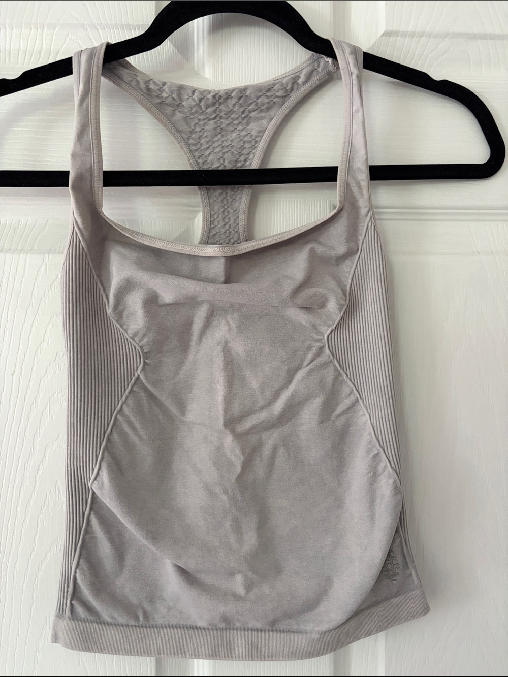 FP Movement by Free People Seamless Racerback Tank in Light Taupe